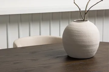 Stone Matgrupp 220 cm Oval med 4 Simrishamn stolar - Beige - Products - Möbler - Bord & matgrupp - Matgrupp