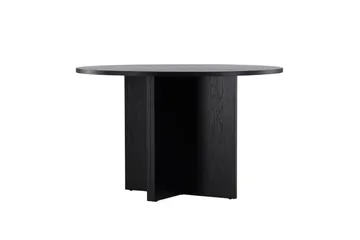 Strada Matbord 120 cm Rektangulär - Svart - Products - Möbler - Bord & matgrupp - Matbord & köksbord