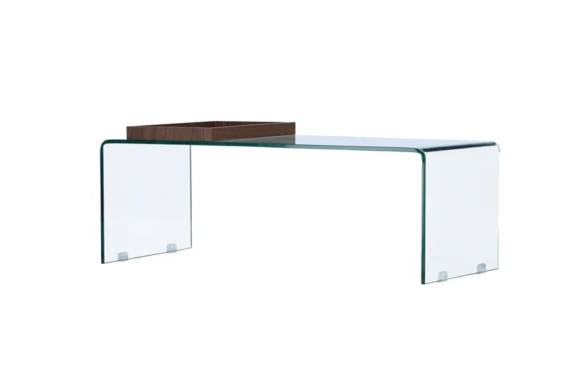 Telemark Soffbord 110x50 cm - Transparent - Products - Möbler - Bord & matgrupp - Soffbord