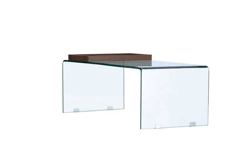 Telemark Soffbord 110x50 cm - Transparent - Products - Möbler - Bord & matgrupp - Soffbord