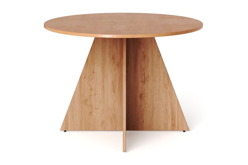 Vera Runt Matbord ø110 cm Fanér - Ek - Products - Möbler - Bord & matgrupp - Matbord & köksbord