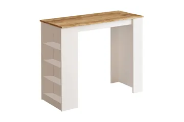 Zambasa Barbord 120 cm - Natur/Vit - Products - Möbler - Bord & matgrupp - Barbord & ståbord