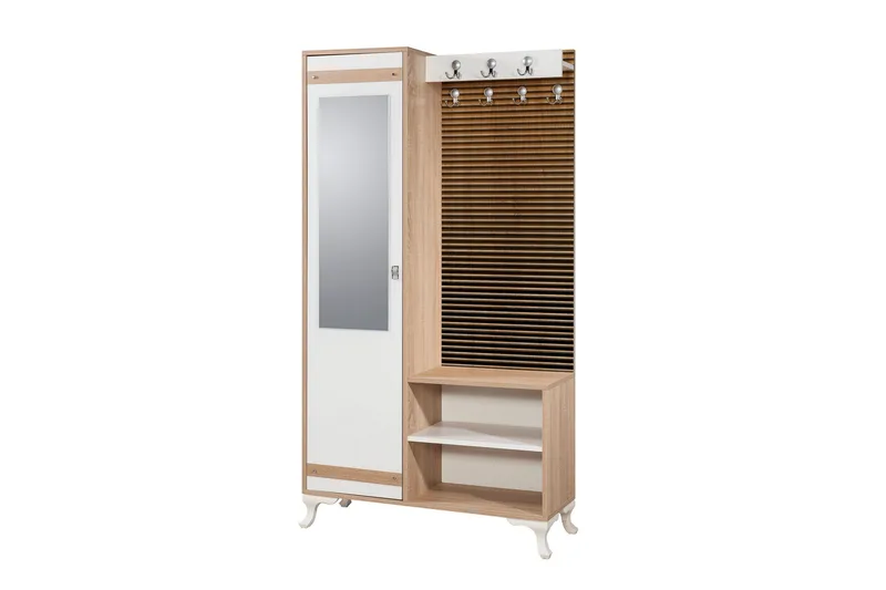 Brokind Klädförvaring 100 cm, Brun