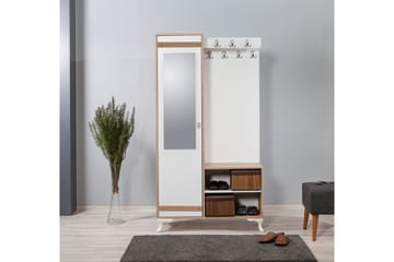 Brokind Klädförvaring 100 cm - Brun - Products - Möbler - Hallmöbler - Möbelset för hall & entre