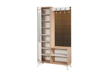 Brokind Klädförvaring 100 cm - Brun - Products - Möbler - Hallmöbler - Möbelset för hall & entre
