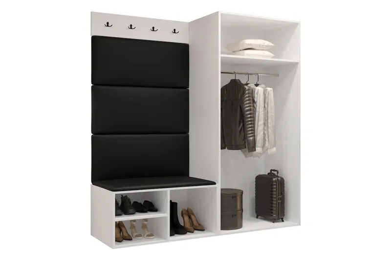 Farosa Hallmöbelset - Brun - Products - Möbler - Hallmöbler - Möbelset för hall & entre