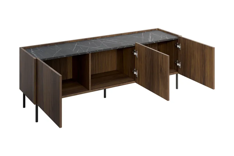 Akihito Tv-bänk 144 cm - Brun - Products - Möbler - TV- & Mediamöbler - TV bänk & mediabänk