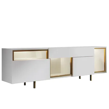 Denvar TV-bänk 180x55x32 cm