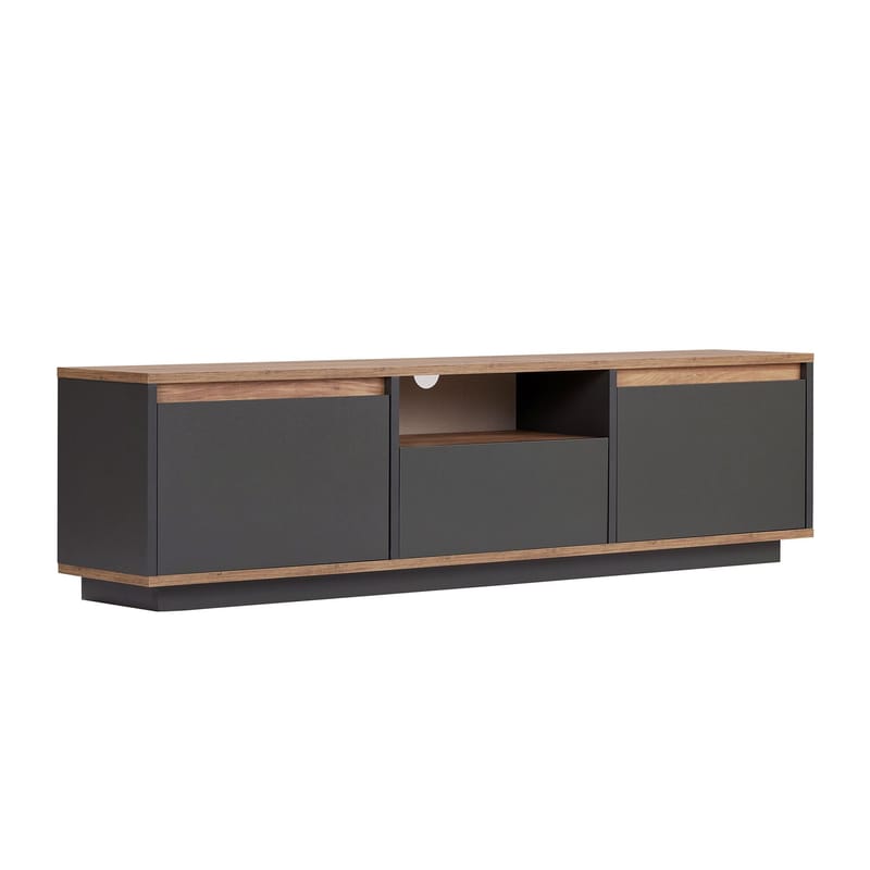 Domar Tv-bänk 160 cm, Antracit, Atlantic pine