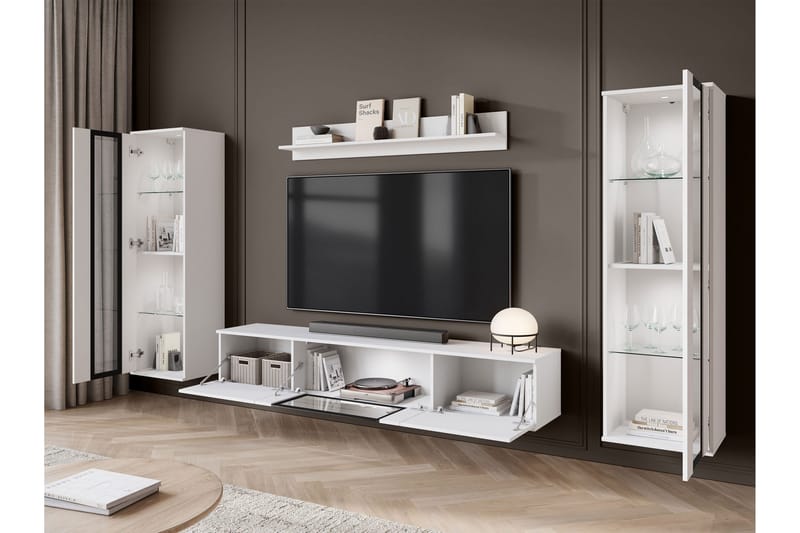 Gamal Tv-m öbelset - Vit - Products - Möbler - TV- & Mediamöbler - TV-möbelset