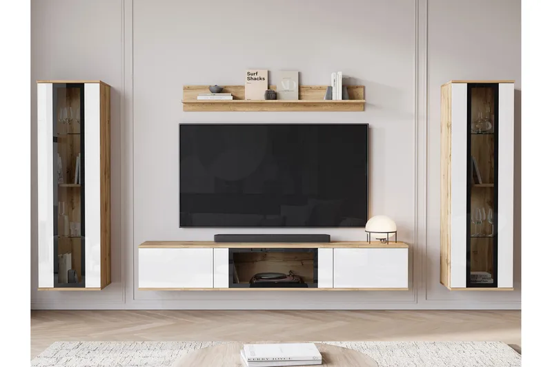 Gamal Tv-möbelset - Vit - Products - Möbler - TV- & Mediamöbler - TV-möbelset