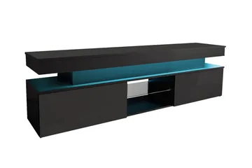 Glenndale Tv-skåp 190 cm - Svart - Products - Möbler - TV- & Mediamöbler - TV-skåp