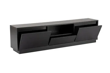 Gulliver Tv-bänk 160x30 cm - Svart - Products - Möbler - TV- & Mediamöbler - TV bänk & mediabänk