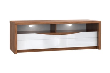 Keoisha TV-Bänk 148 cm - Brun/Vit - Products - Möbler - TV- & Mediamöbler - TV bänk & mediabänk