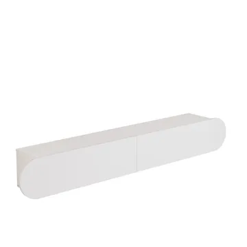 Lumina TV-bänk 180x29,5x31,6 cm - Vit - Products - Möbler - TV- & Mediamöbler - TV bänk & mediabänk