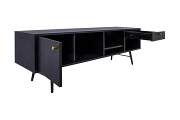 Luxemburg Tv-Bänk Svart/Koppar - Products - Möbler - TV- & Mediamöbler - TV bänk & mediabänk