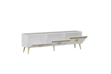 Safar Tv-bänk 150 cm - Vit - Products - Möbler - TV- & Mediamöbler - TV bänk & mediabänk