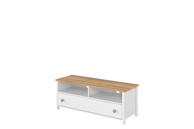 Storys Tv-bänk 120x42 cm, Vit