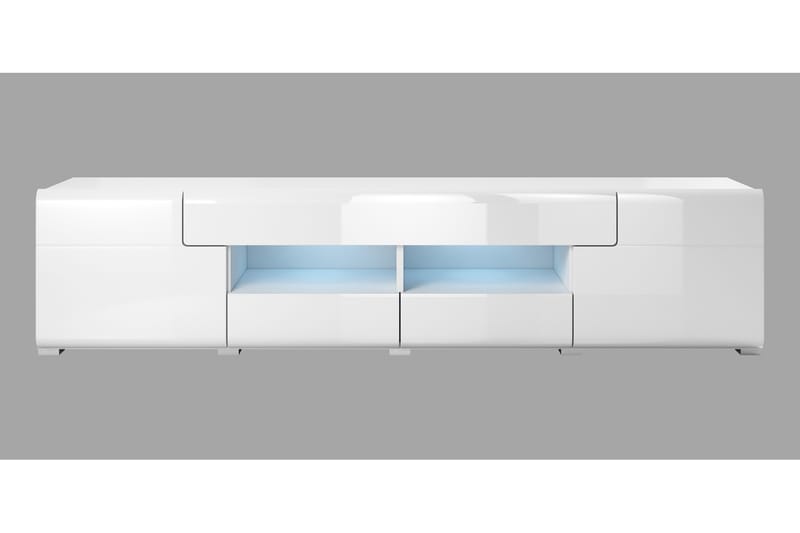Toreno Tv-bänk 208 cm - Vit - Products - Möbler - TV- & Mediamöbler - TV bänk & mediabänk