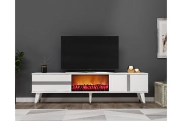 Vania Tv-bänk 150 cm - Silver - Products - Möbler - TV- & Mediamöbler - TV bänk & mediabänk