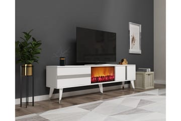 Vania Tv-bänk 150 cm - Silver - Products - Möbler - TV- & Mediamöbler - TV bänk & mediabänk