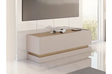 Zelric Tv-bänk 150 cm - Beige - Products - Möbler - TV- & Mediamöbler - TV bänk & mediabänk