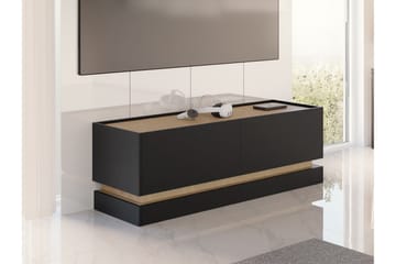 Zelric Tv-bänk 150 cm - Svart - Products - Möbler - TV- & Mediamöbler - TV bänk & mediabänk