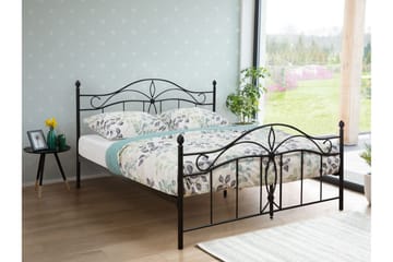 Antlia Ramsäng 140x200 cm Svart  Svart - Svart - Products - Möbler - Säng - Sängram & sängstomme