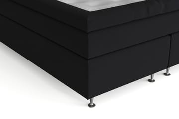 Belda Kontinentalsäng 160x200Fast/Medium - Svart - Products - Möbler - Säng - Kontinentalsäng