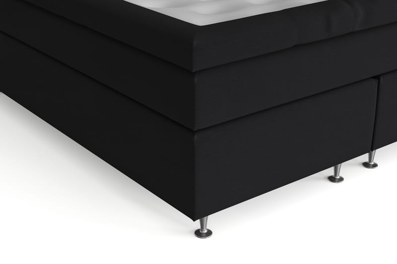 Belda Kontinentalsäng 160x200Fast/Medium - Svart - Products - Möbler - Säng - Kontinentalsäng