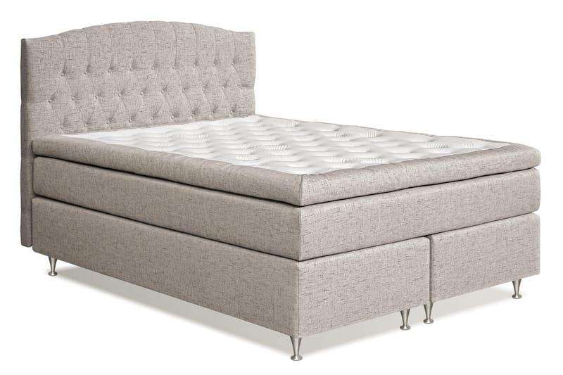 Belda Kontinentalsäng 160x200Medium - Beige - Products - Möbler - Säng - Kontinentalsäng