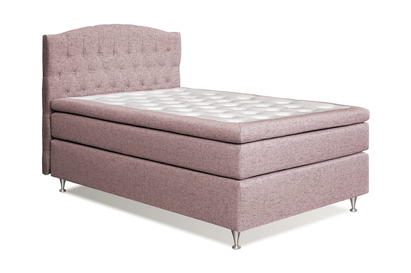 Belda Sängpaket 140x200 Medium - Rosa - Products - Möbler - Säng - Kontinentalsäng