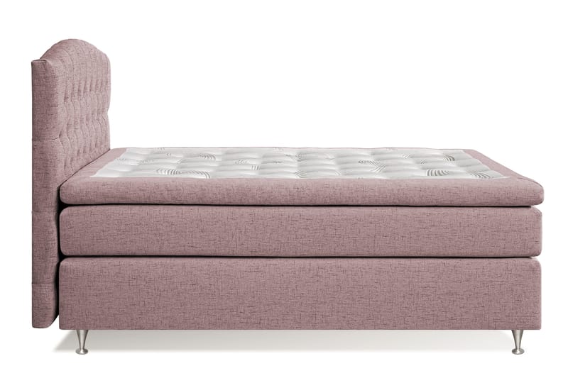 Belda Sängpaket 140x200 Medium - Rosa - Products - Möbler - Säng - Kontinentalsäng