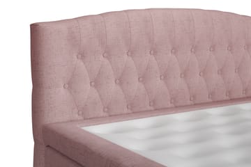 Belda Sängpaket 140x200 Medium - Rosa - Products - Möbler - Säng - Kontinentalsäng