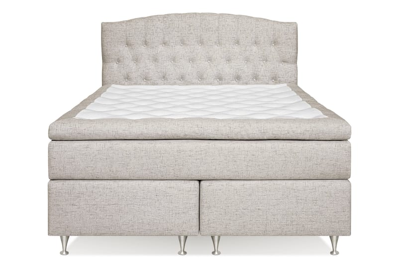 Belda Sängpaket 160x200 Fast - Beige - Products - Möbler - Säng - Kontinentalsäng