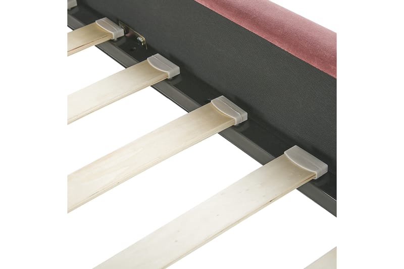 Benicio Sängram 160x200 cm - Rosa/Guld - Products - Möbler - Säng - Sängram & sängstomme