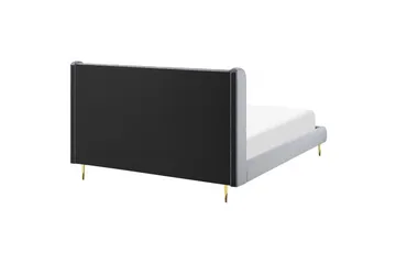 Bernie Sängram 180x200 cm - Grå/Guld - Products - Möbler - Säng - Sängram & sängstomme