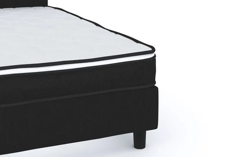 Billingen Komplett Sängpaket 120x200 cm - Svart - Products - Möbler - Säng - Kontinentalsäng