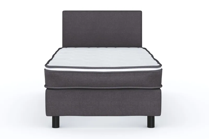 Billingen Komplett Sängpaket 90x200 cm - Grå - Products - Möbler - Säng - Kontinentalsäng