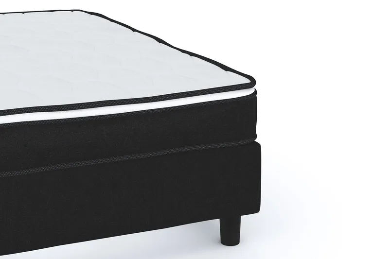 Billingen Kontinentalsäng 90x200 cm - Svart - Products - Möbler - Säng - Kontinentalsäng