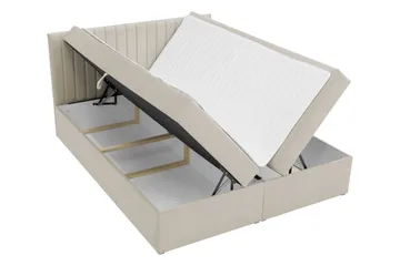 Calrosor Sängpaket Kontinentalsäng med Förvaring 180x200 cm - Rosa - Products - Möbler - Säng - Komplett sängpaket