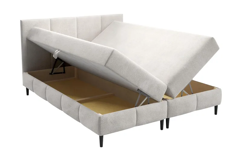 Celestine Förvaringssäng 140x200 cm - Svart - Products - Möbler - Säng - Komplett sängpaket
