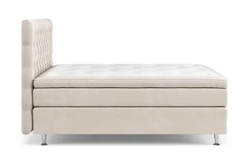 Celine Kontinentalsäng 120x200cm - Beige/Sammet - Products - Möbler - Säng - Kontinentalsäng