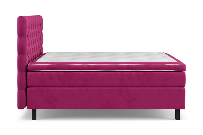 Celine Kontinentalsäng 120x200cm - Rosa/Sammet - Products - Möbler - Säng - Komplett sängpaket