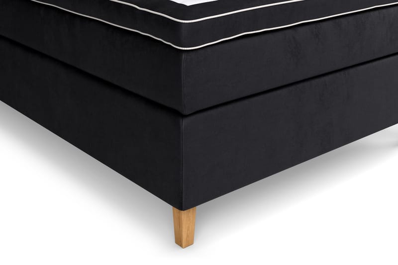 Celine Kontinentalsäng 120x200cm - Svart/Sammet - Products - Möbler - Säng - Kontinentalsäng
