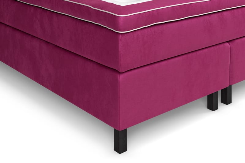 Celine Kontinentalsäng 160x200cm - Rosa/Sammet - Products - Möbler - Säng - Kontinentalsäng