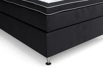 Celine Sängpaket 120x200 cm - Svart/Sammet - Products - Möbler - Säng - Kontinentalsäng