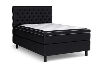 Celine Sängpaket 140x200cm - Svart/Sammet - Products - Möbler - Säng - Kontinentalsäng