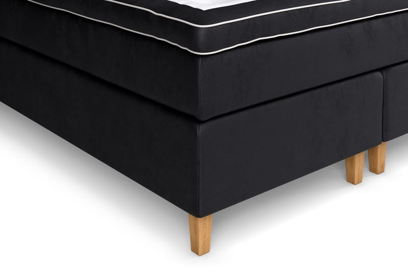 Celine Sängpaket 160x200cm - Svart/Sammet - Products - Möbler - Säng - Kontinentalsäng