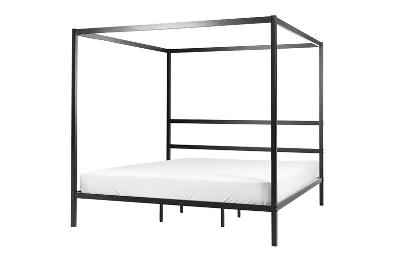 Denaya Himmelsäng 180x200 cm - Svart - Products - Möbler - Säng - Himmelsäng